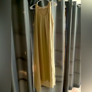 Chicos flow dress double layered polyester
